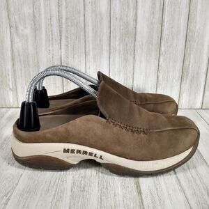 Merrell Primo Seam Dark Taupe Brown Slip On Women's 8.5